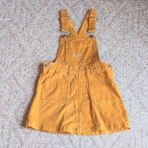 DKNY Kids Mustard Yellow Corduroy Skirtall